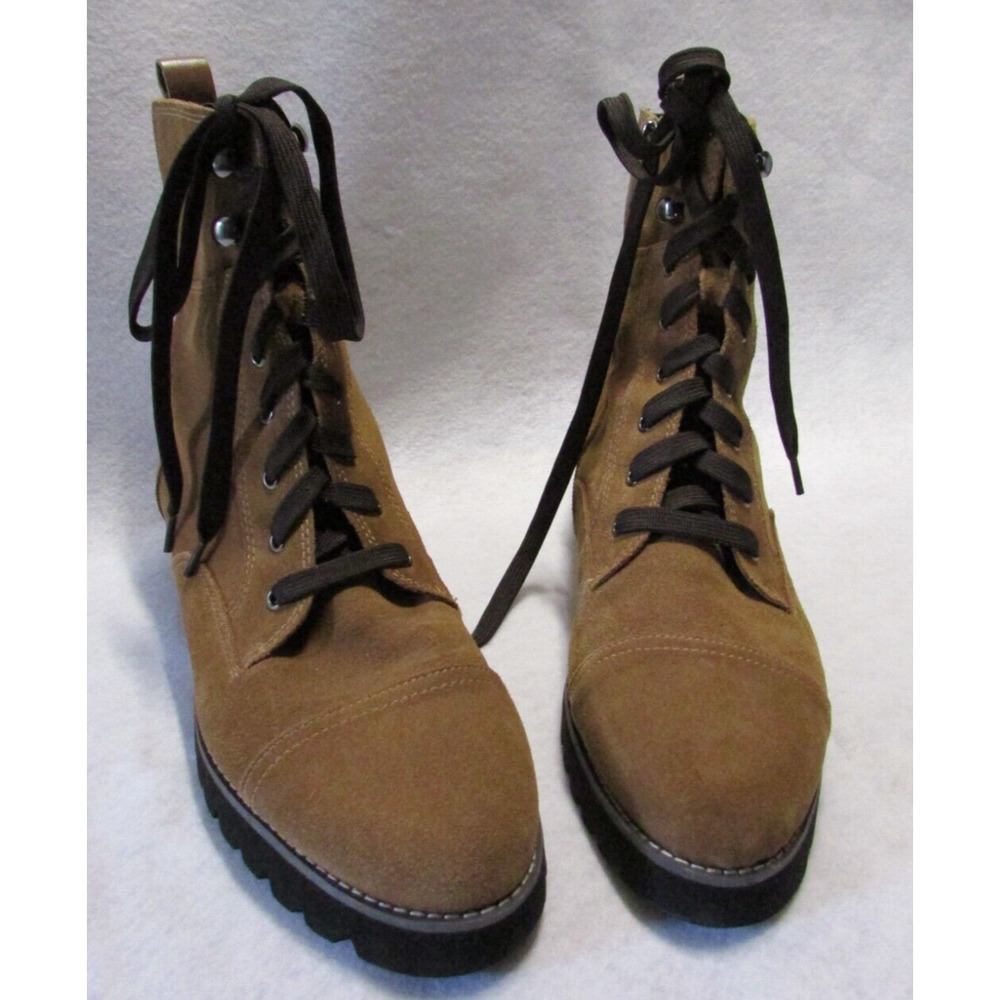 Donald Pliner Brown Suede Boots - Women's Size 9